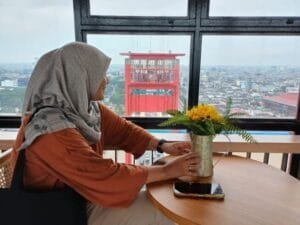 Palembang Viral Wisata Tower Jembatan Ampera